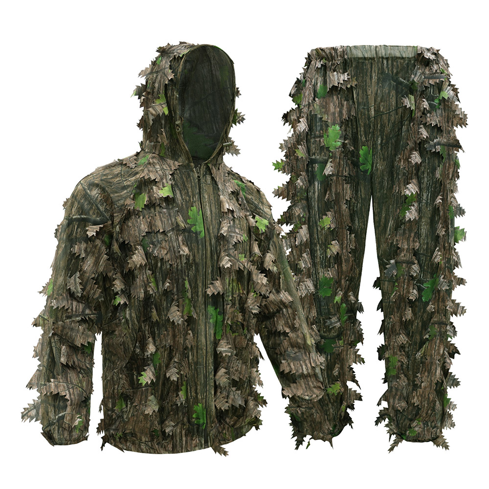 Ghillie Suit Woodland - Охотничий костюм для взрослых с зелеными
