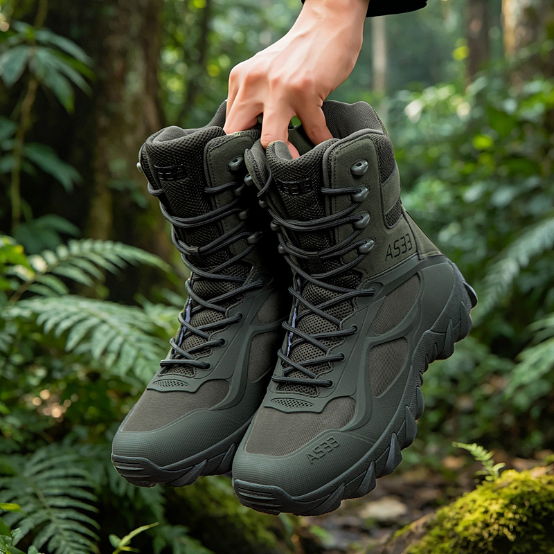 Outdoor Hunting Boots For Men - Мужские тактические ботинки, повседневные, сверхлегкие, для