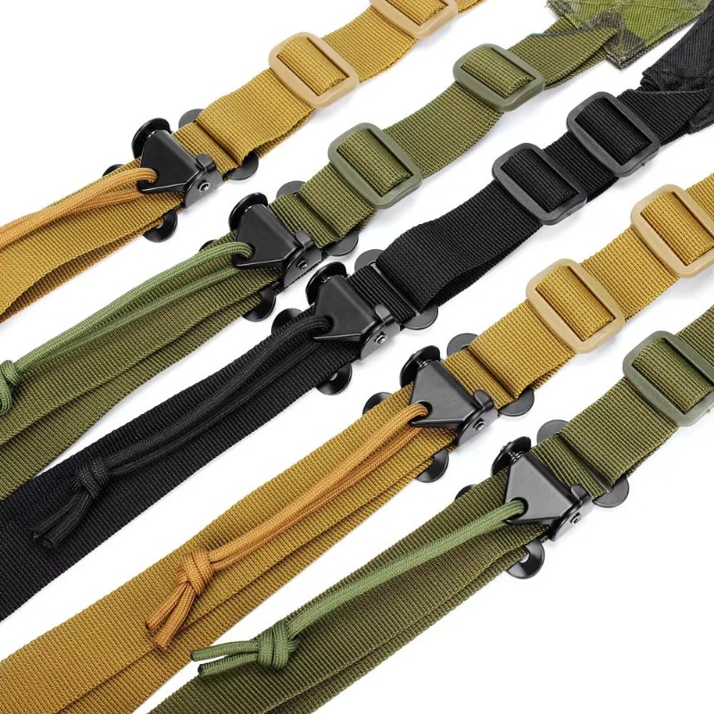 Rifle Sling Swivel - Быстрорегулируемый 2-точечный мягкий тактический охотничий ремень