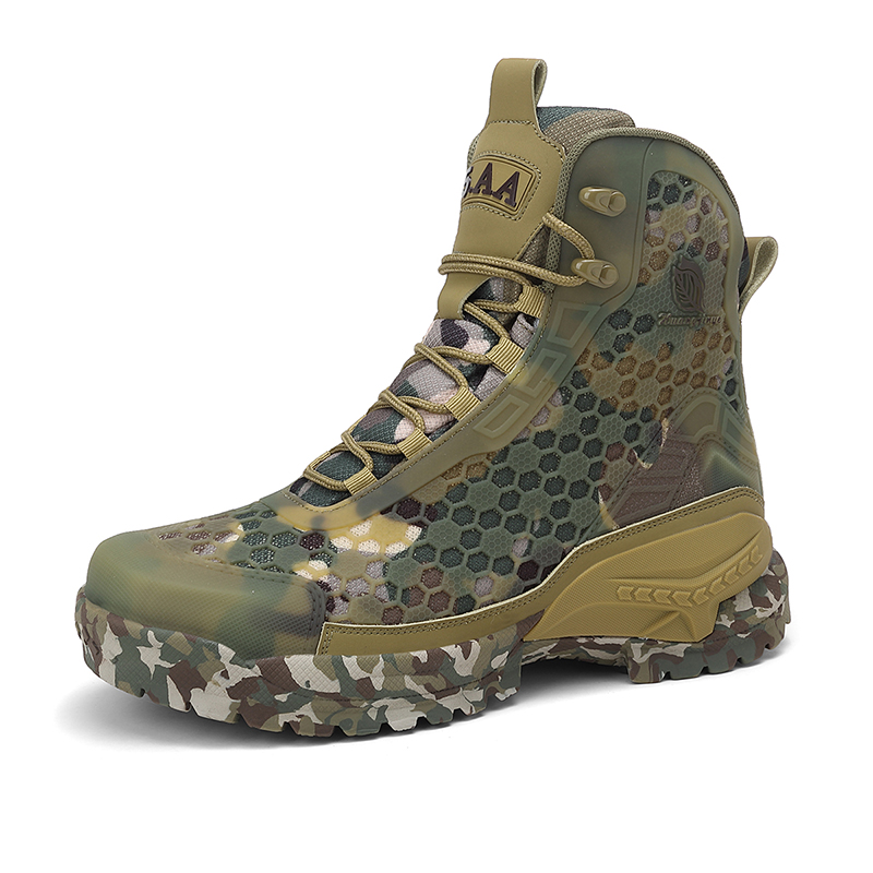 Outdoor Hunting Boots For Men - Мужские походные ботинки, водонепроницаемые тактические ботинки,