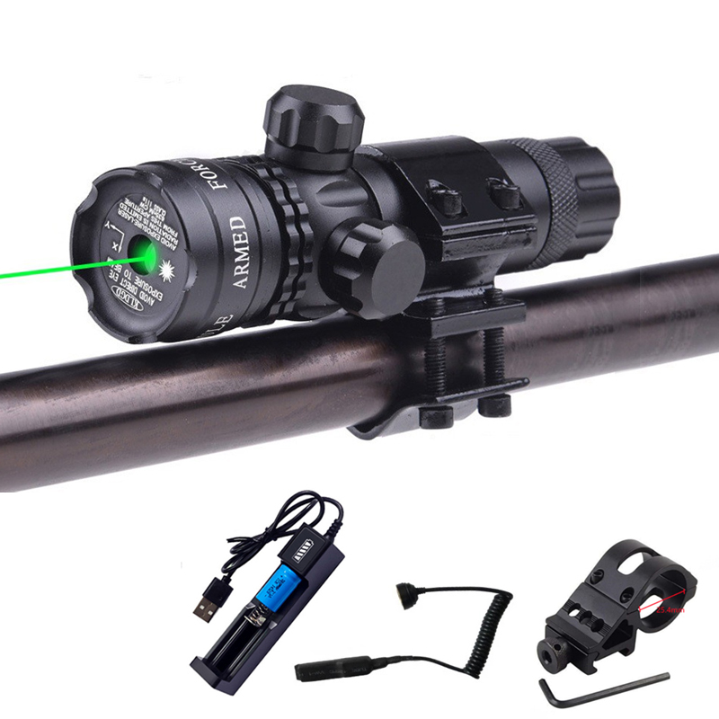 Outdoor Hunting Rifle - Зеленая лазерная указка высокой мощности прицел