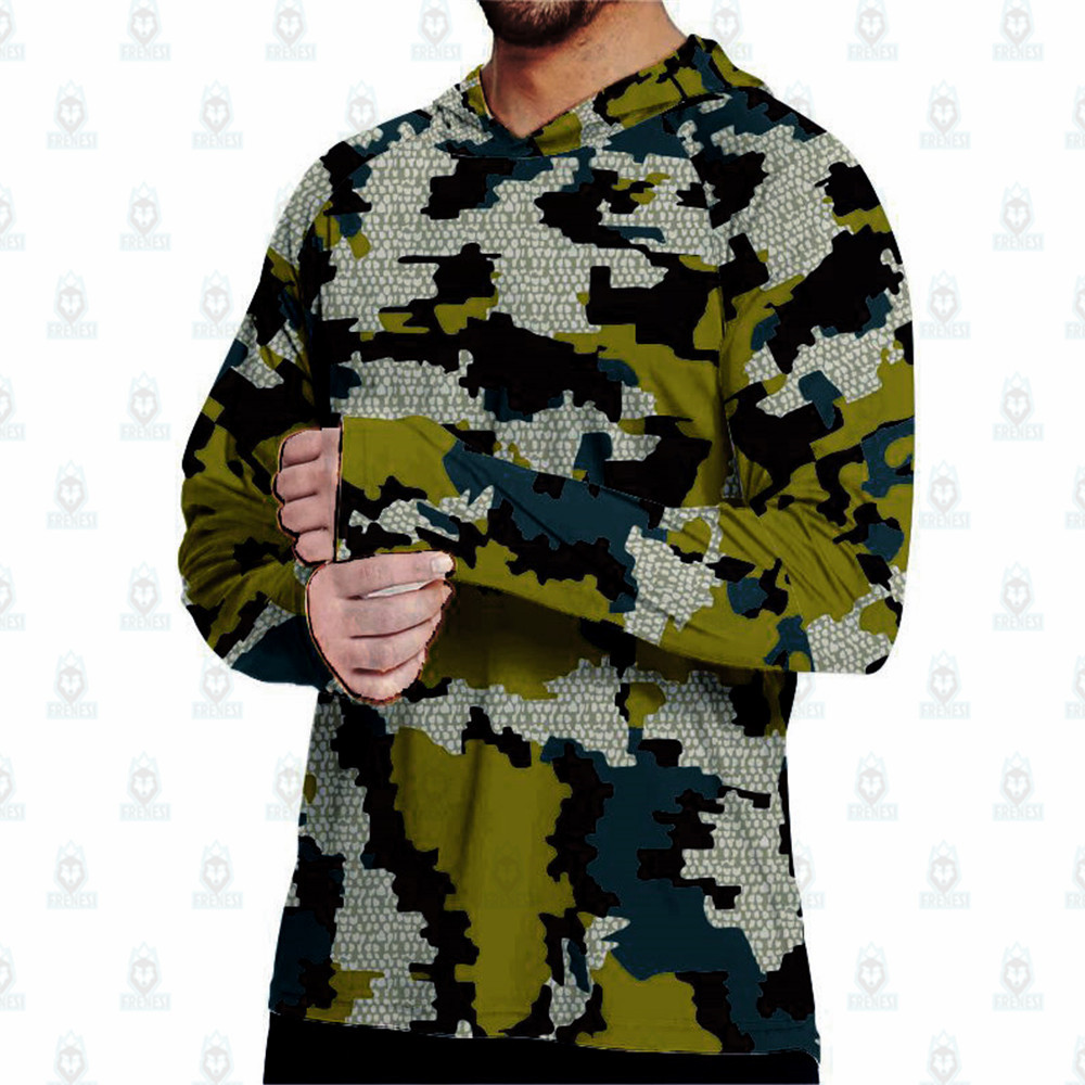 Outdoor Hunting Hoodie - Мужская камуфляжная толстовка с длинными рукавами