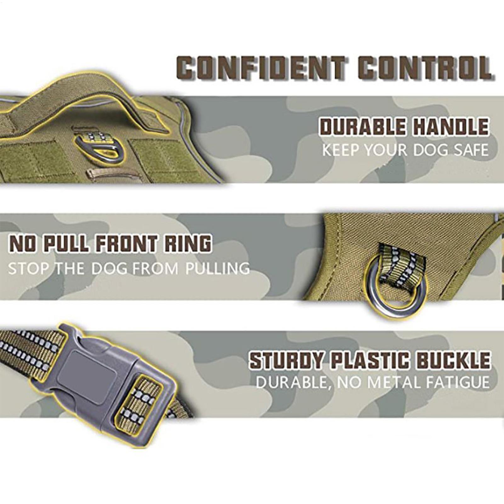 Outdoor Hunting Dog Collar - Сверхмощная шлейка для собак без выдвижного