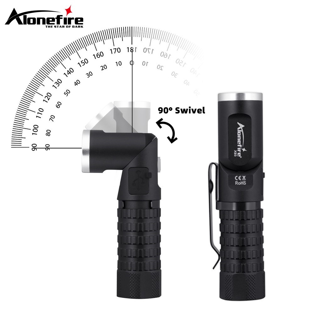Headlamp Tactical Bright - Магнитный светодиодный фонарик P8 90г. °
