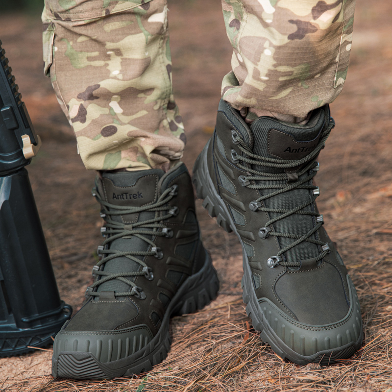 Outdoor Hunting Boots For Men - Мужские тактические ботинки, водонепроницаемые, сверхлегкие, противоскользящие,