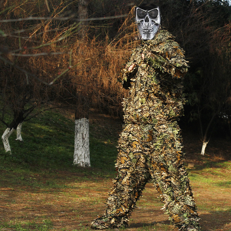 Снайпер CS бионическая камуфля – обзор и цена Ghillie Suit Woodland