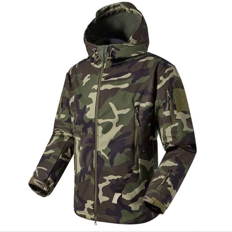 Мужская камуфляжная водонепрон – обзор и цена Outdoor Hunting Hoodie