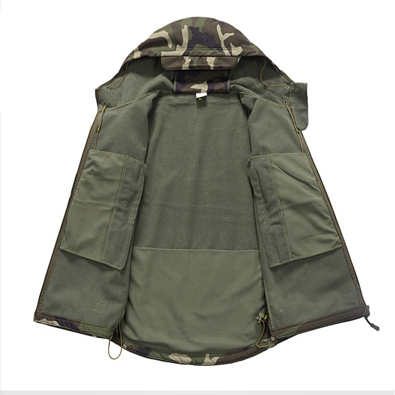 Мужская камуфляжная водонепрон – обзор и цена Outdoor Hunting Hoodie