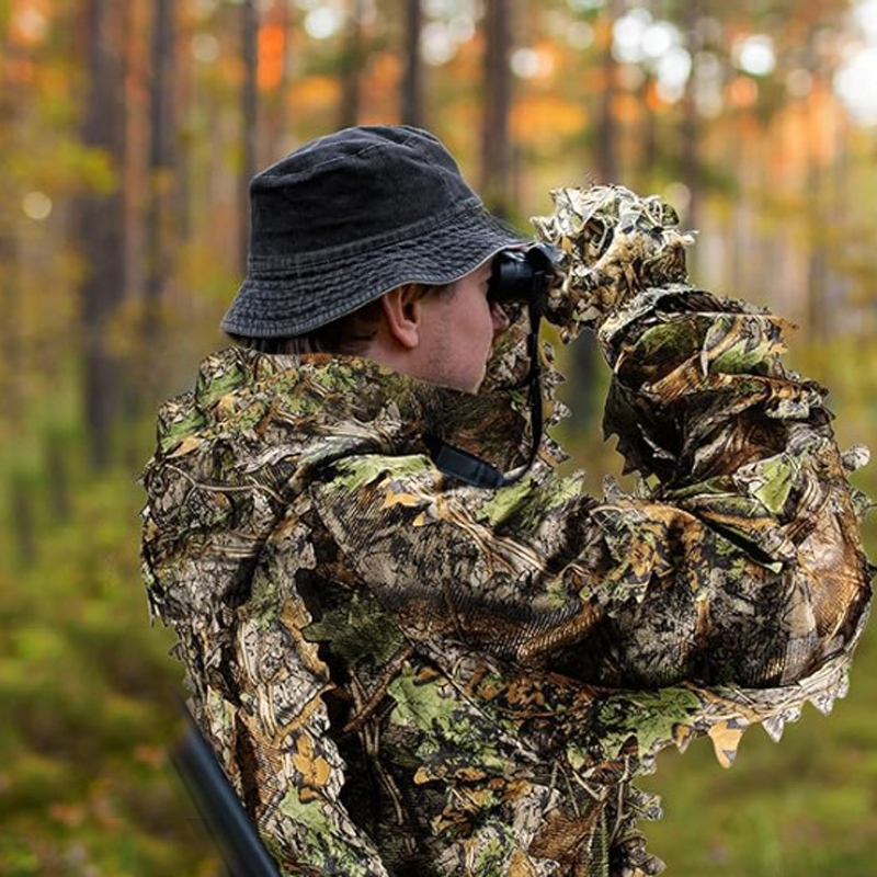 Охотничий костюм с листьями дж – обзор и цена Ghillie Suit Woodland
