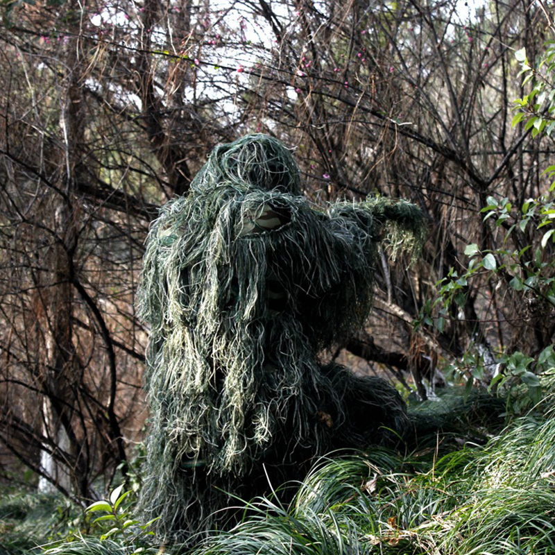 Офидиан, камуфляжный костюм дл – обзор и цена Ghillie Suit Woodland
