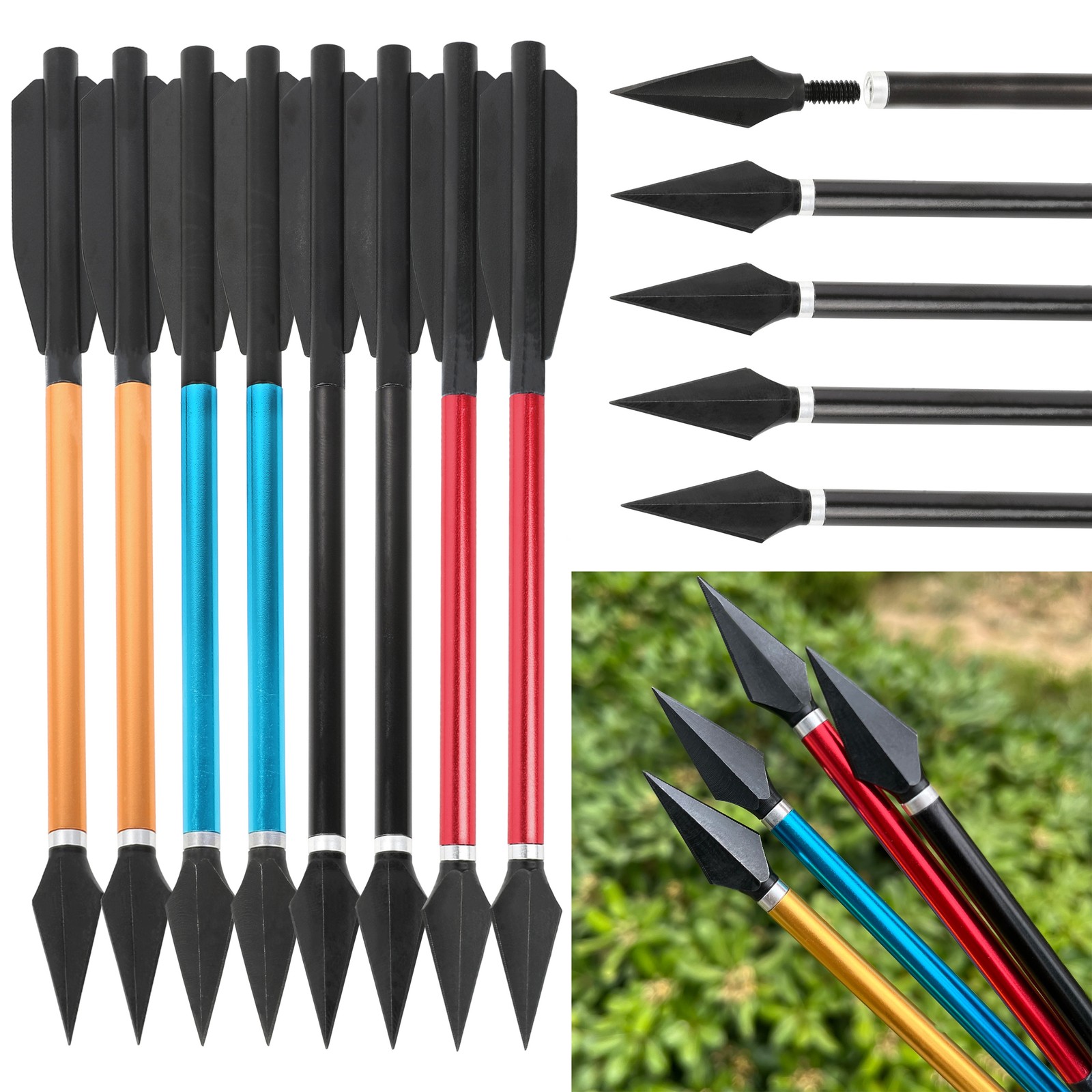 6,7-дюймовые болты для стрельб – обзор и цена Crossbow Bolt Broadhead
