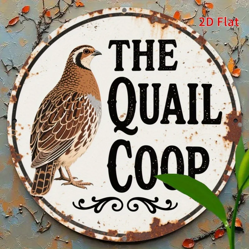 2D плоская металлическая табли – обзор и цена Hunting Quail