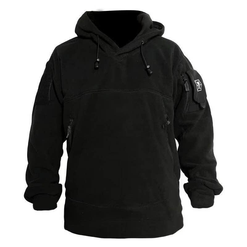 Мужская Зимняя Теплая Флисовая – обзор и цена Outdoor Hunting Hoodie
