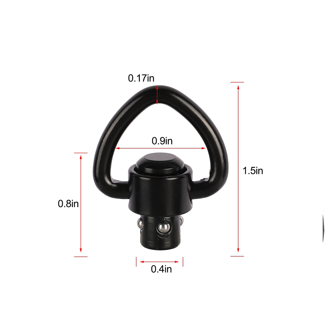 2 шт., кнопка для винтовки QD, – обзор и цена Rifle Sling Swivel