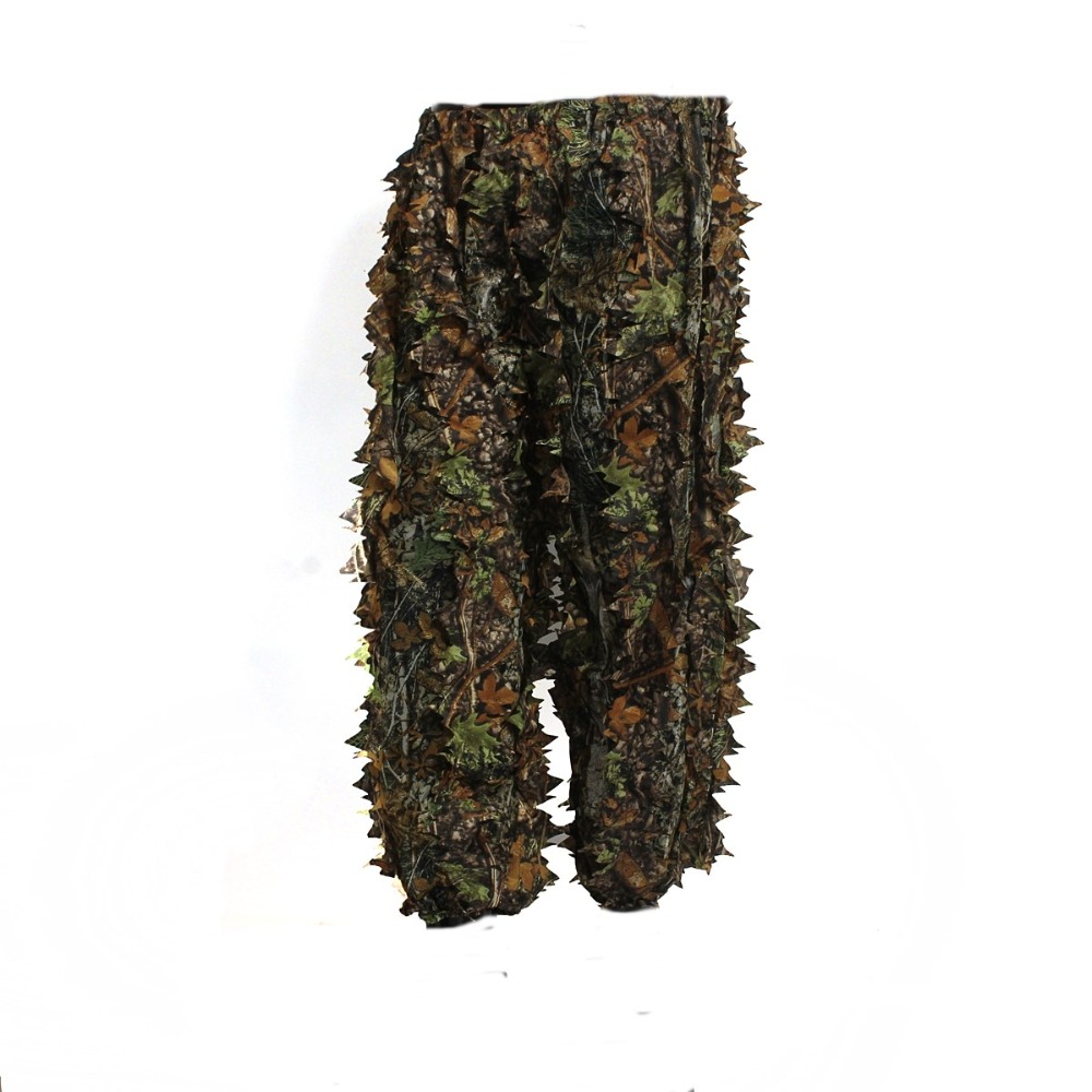 Взрослый 3D листья бионический – обзор и цена Ghillie Suit Woodland