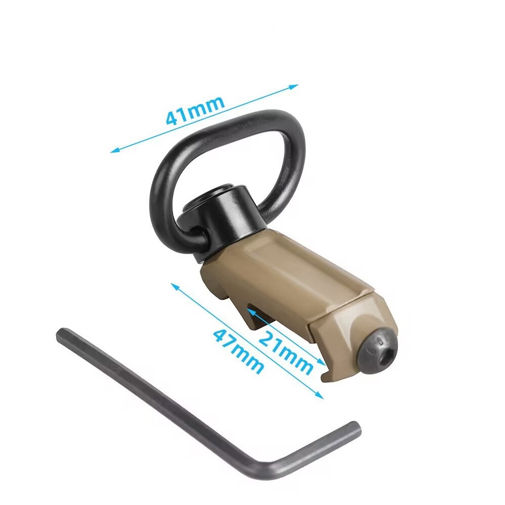 Тактический адаптер для крепле – обзор и цена Rifle Sling Swivel