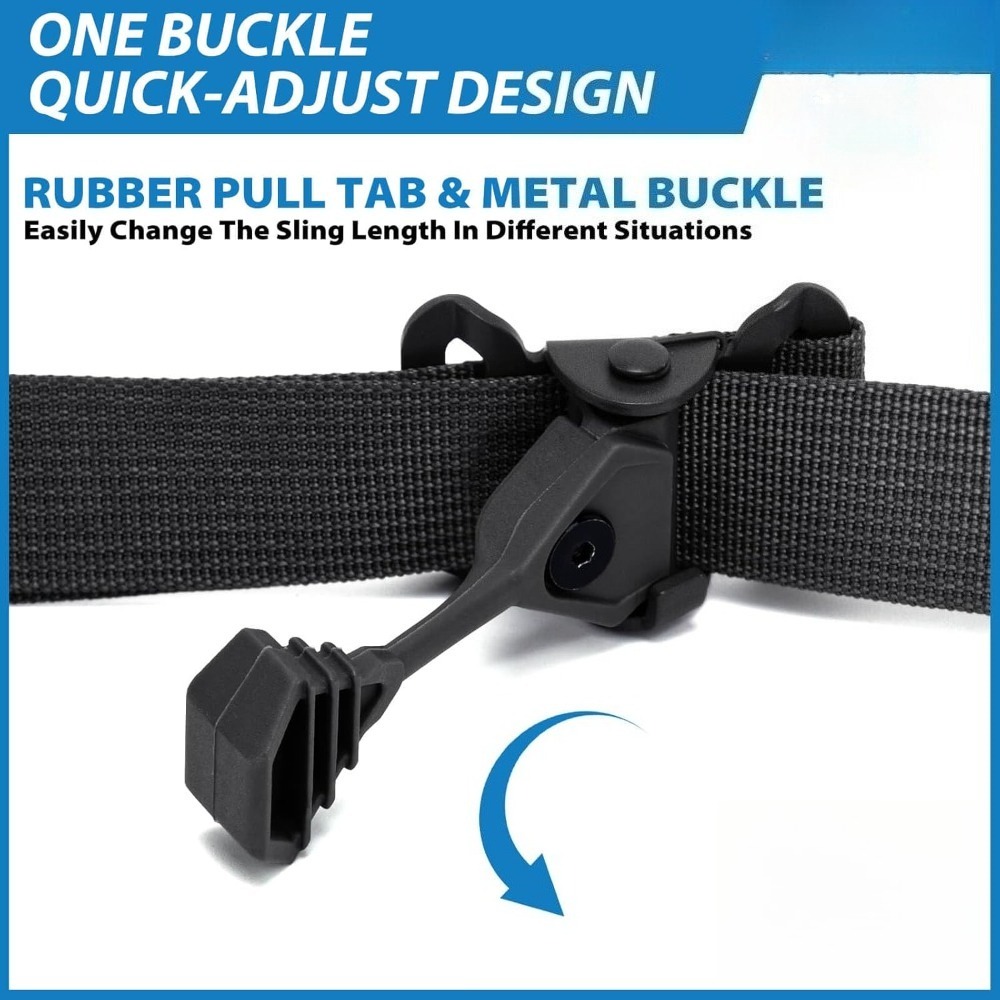 Тактический 2-точечный ремень  – обзор и цена Rifle Sling Swivel