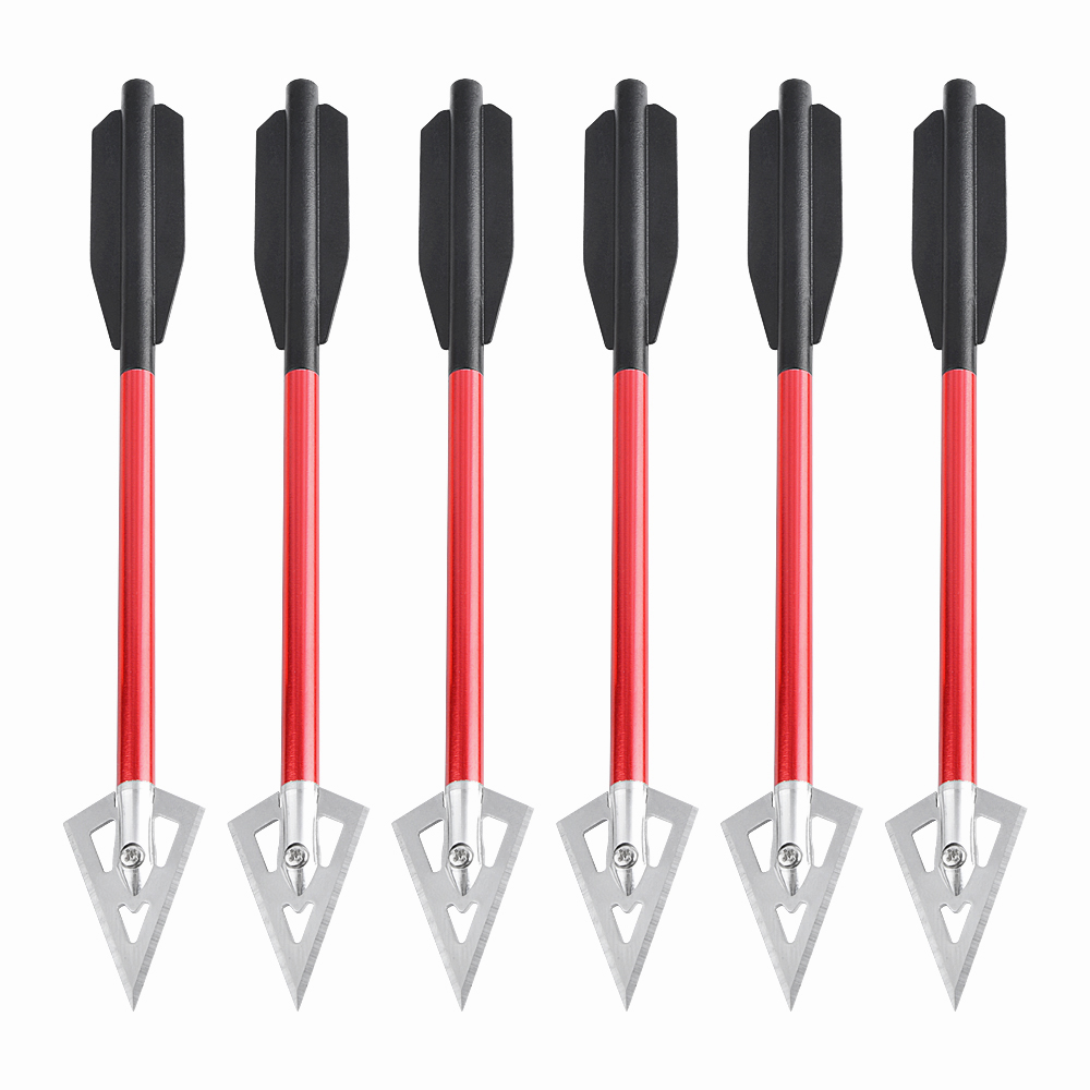 6/12 шт., алюминиевые арбалетн – обзор и цена Crossbow Bolt Broadhead
