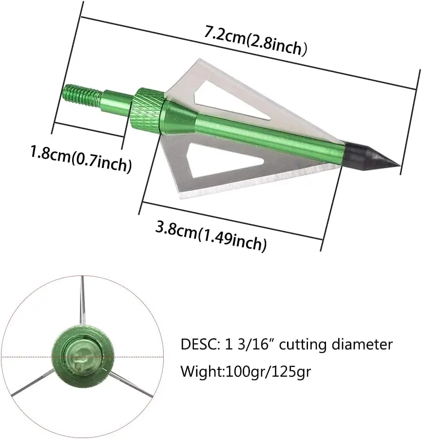 Удлиненные арбалетные болты, 2 – обзор и цена Crossbow Bolt Broadhead