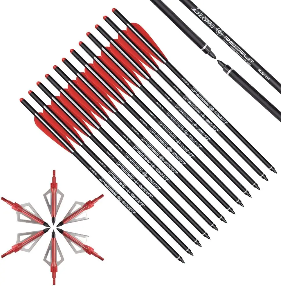 Удлиненные арбалетные болты, 2 – обзор и цена Crossbow Bolt Broadhead