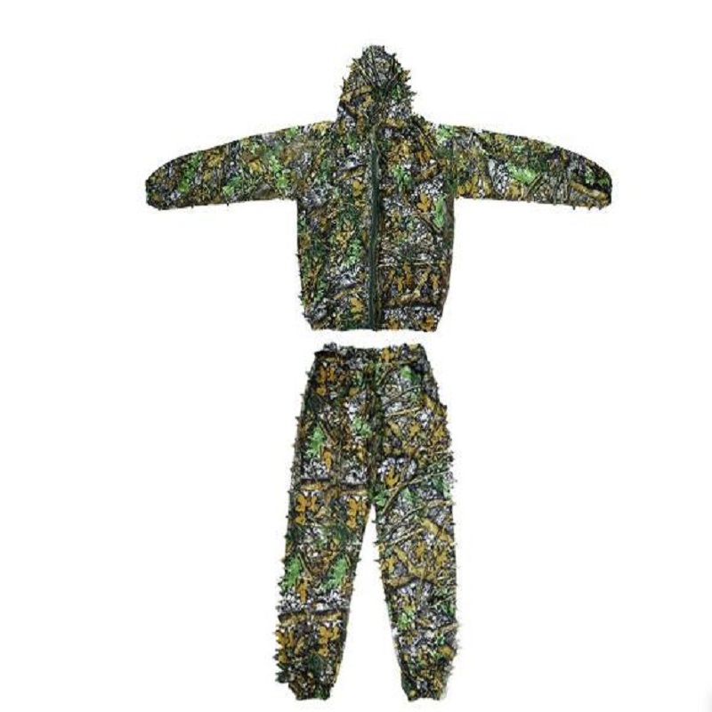 3D охотничья одежда, снайперск – обзор и цена Ghillie Suit Woodland