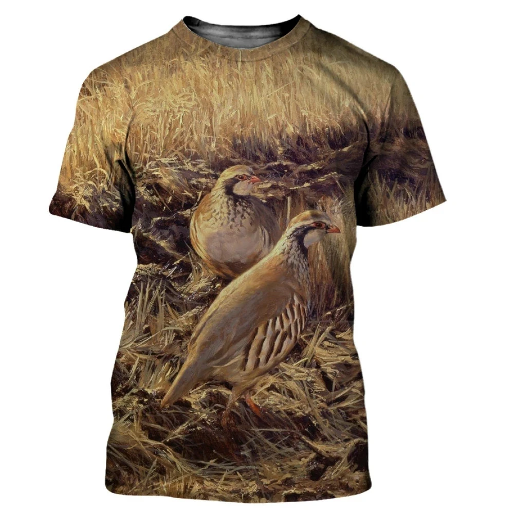 Новая летняя мужская футболка  – обзор и цена Hunting Quail