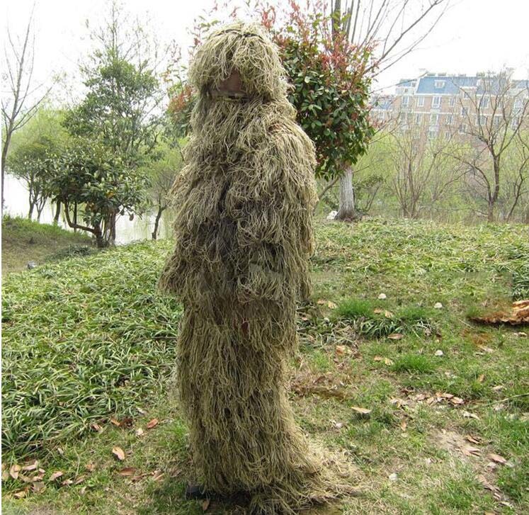 Зимние 3D белые снежные маскир – обзор и цена Ghillie Suit Woodland
