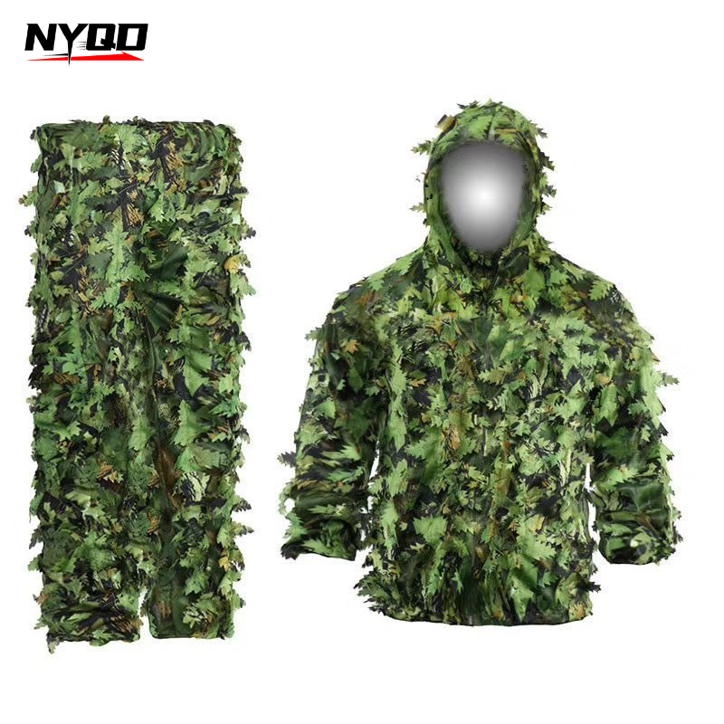 Костюм-камуфляж 3D Leaf Ghilli – обзор и цена Ghillie Suit Woodland