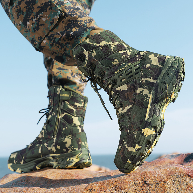 Мужские уличные ботинки высоко – обзор и цена Outdoor Hunting Boots For Men