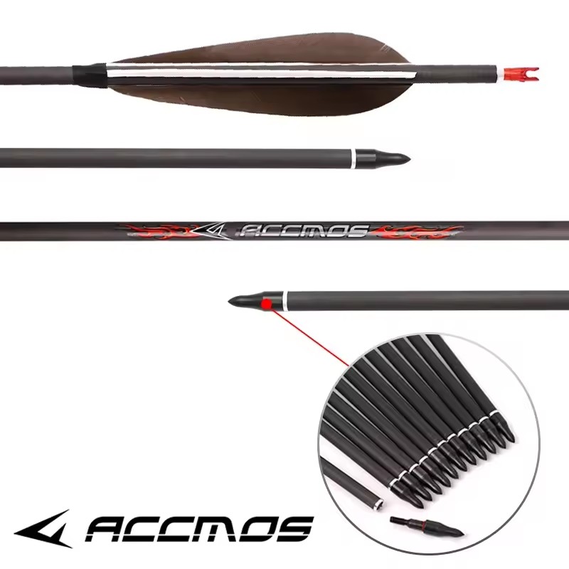 ACCMOS 33-дюймовые стрелы из ч – обзор и цена Hunting Bow Compound