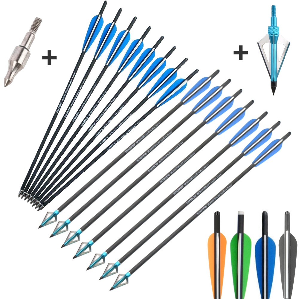 6/12 шт. 16/17/18/20/21/22 дюй – обзор и цена Crossbow Bolt Broadhead