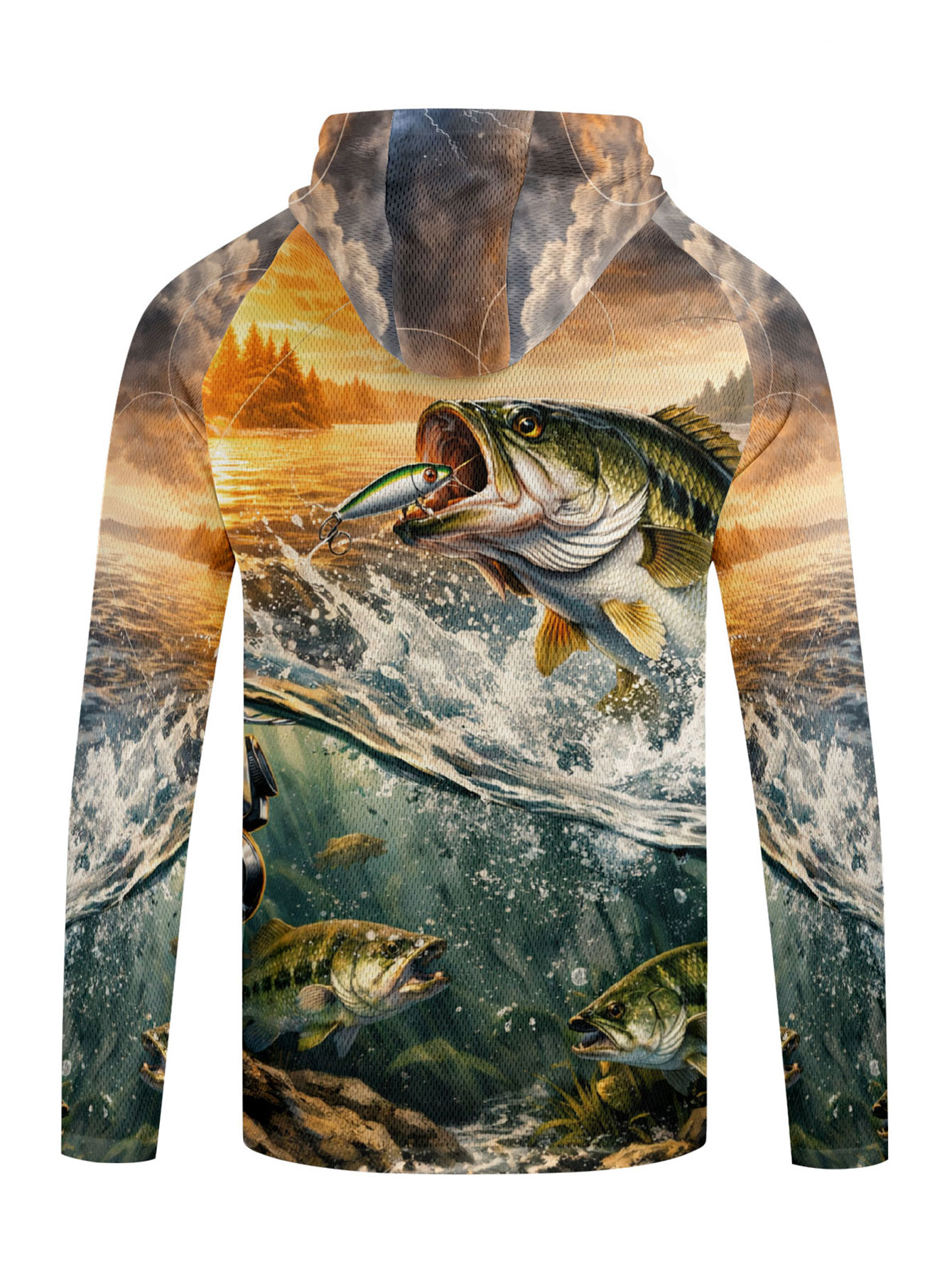Рыболовная толстовка с принтом – обзор и цена Outdoor Hunting Hoodie