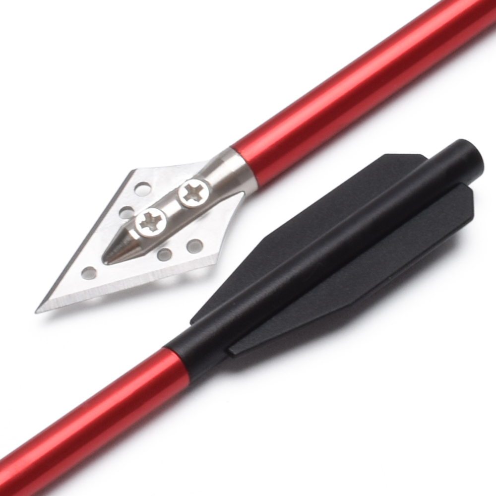 3 шт. алюминиевые арбалетные б – обзор и цена Crossbow Bolt Broadhead